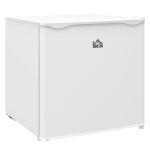 Mini Congelador Vertical 35 L Silencioso com Porta Reversível Temperatura Ajustável e Prateleira Amovível 47x44,2x48,8 cm Branco