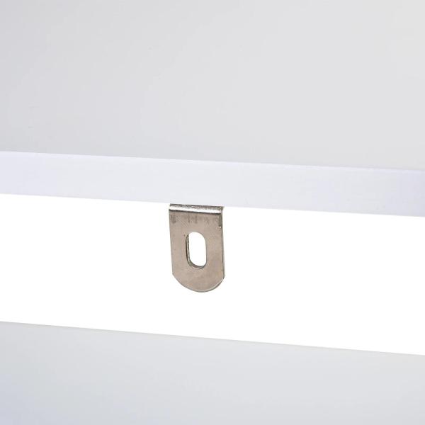 Armário Sob Lavatório com Prateleira Anti - Inclinação 60x30x60 cm Branco