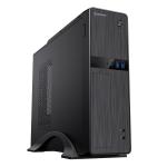 Caixa Slim Unykach UK52112 MicroATX Fonte SFX 450W Suporta 3.5" e 2.5" USB - A 3.2 USB - C e Audio