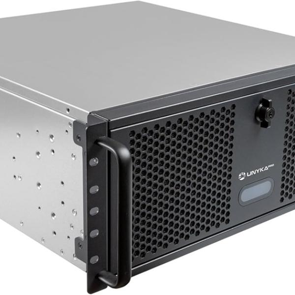 Caixa Rack ATX 4U 19 (Preto/Prateado) - UNYKACH
