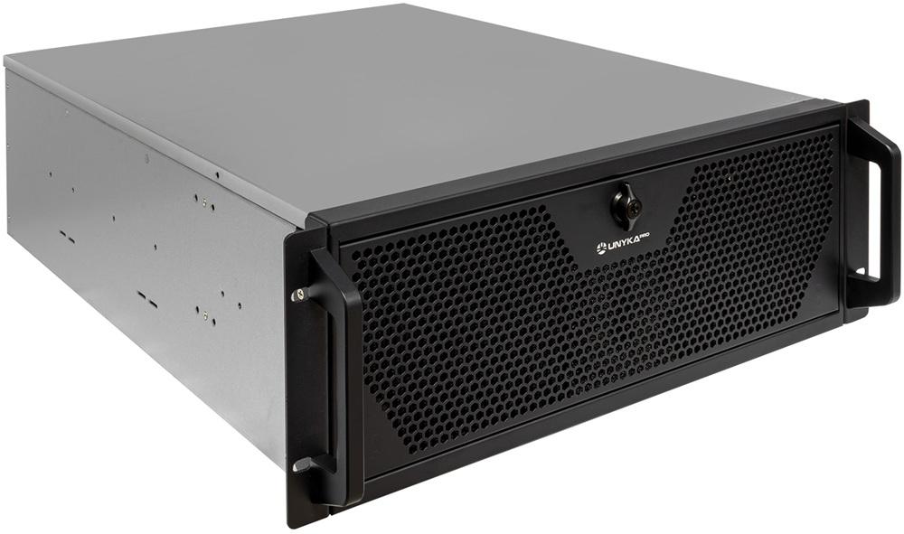 Caixa Rack 19 4U600 UK4340 (Prateado/Preto) - UNYKACH