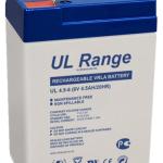 Bateria Chumbo 6V 4,5Ah (70 x 47 x 101 mm) - Ultracell