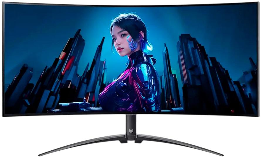Monitor Gaming Curvo Predator OLED 34 X34 X UltraWide Quad HD 240Hz FreeSync Premium (Preto) - ACER