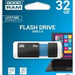 Pen Drive USB 2.0 32GB USL2 (Preto) - GOODRAM