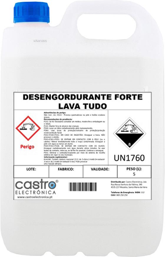 Desengordurante Forte Lava Tudo (5L)