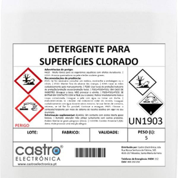 Detergente p/ Superfícies Clorado (5L)