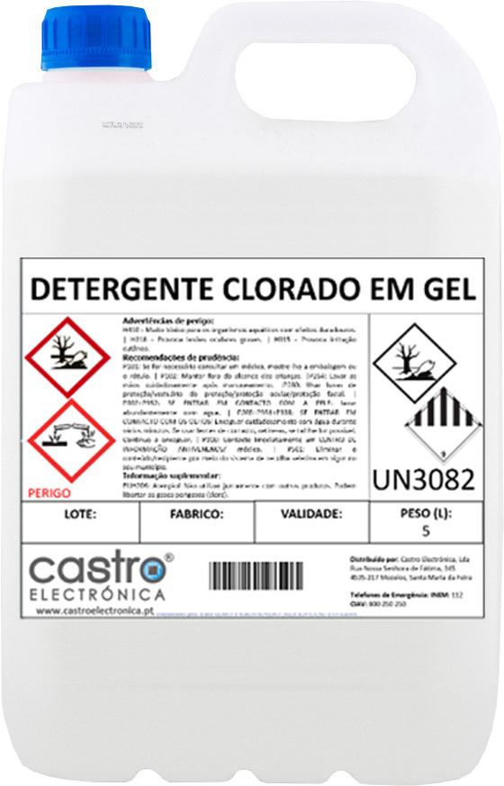 Detergente Clorado em Gel (5L)