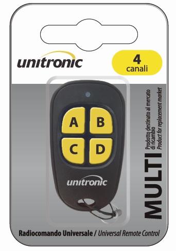 Comando Garagem Multi Frequência 270 ~ 868 Mhz - UNITRONIC