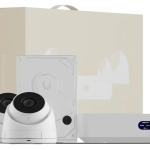 Kit UNVR Instant Kit PoE 6 Canais 1HDD + 4x Câmaras UniFi G5 Turret Ultra 2K - UBIQUITI
