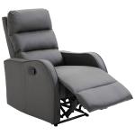 Poltrona Relax com cadeira reclinável manual de até 160° 65x89x100cm