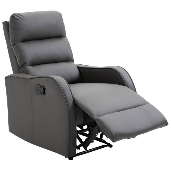 Poltrona Relax com cadeira reclinável manual de até 160° 65x89x100cm