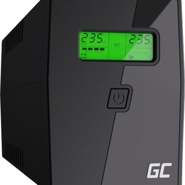 UPS Interactiva 600VA 360W (2x Schuko) - GREEN CELL