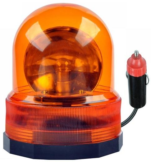Luz de Emergência Magnética 12V Laranja - KEMOT