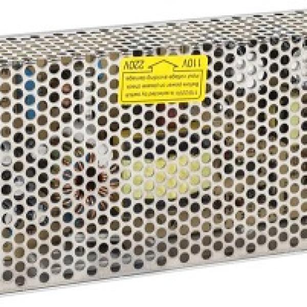 Fonte Alimentação Comutada 12VDC 120W 10A - CLOSED FRAME
