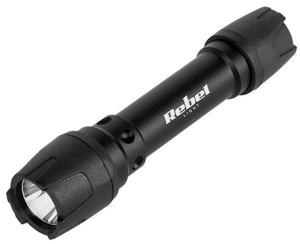 Lanterna LED 3W 120Lm Alumínio IP65 (Resistente à Chuva/Quedas) - REBEL