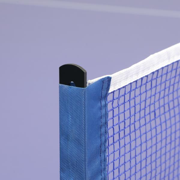 Mesa Dobrável de Ping Pong com Rede 152,5x274x76cm Tênis de Mesa e Material em Aço e MDF na cor Azul