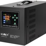 Conversor 12V - 220V 1200W (ONDA PURA) Estabilizador Tensão c/ Função Carregamento Bateria - KEMOT