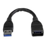 Cabo USB A Macho - Fêmea (15cm) - STARTECH