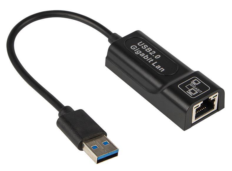 Placa de Rede Externa USB 2.0 / RJ45 10/100Mbps