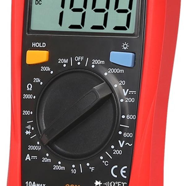 Multimetro Mini Digital CAT ll 600V (UT33C+) - UNI - T