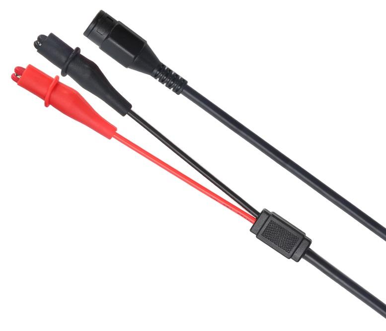 Cabo de Teste c/ Clips Crocodilo c/ Manga de Proteção (1 metro) - UNI - T