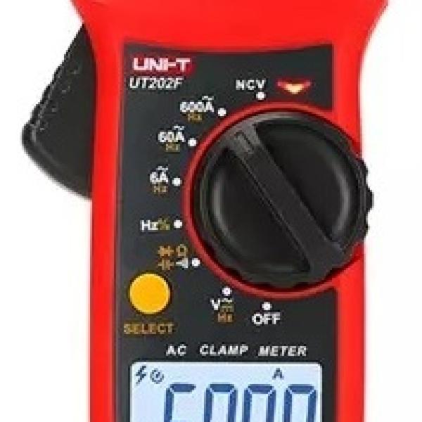 Pinça Amperimétrica Digital 600V 600A - UNI - T