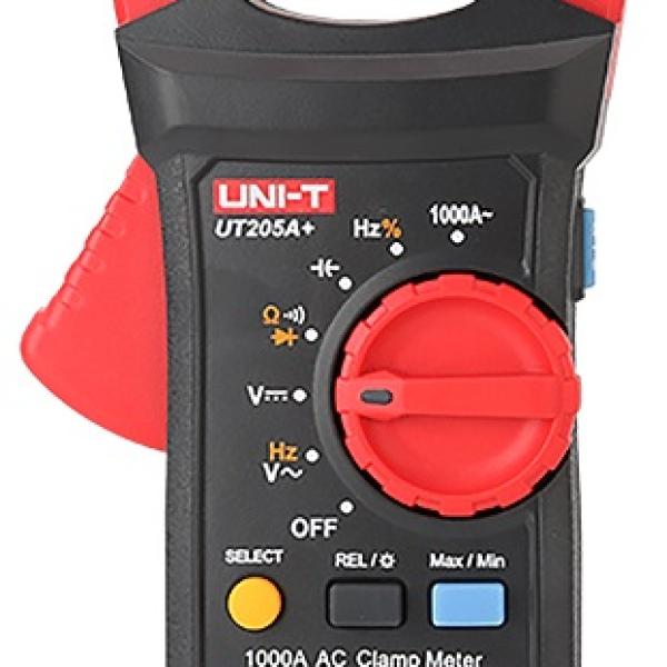 Pinça Amperimétrica AC/DC 1000V 1000A - UNI - T UT205A+