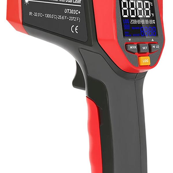 Termómetro Digital por Infra - Vermelhos ( - 32ºC ~ 1300ºC) - UNI - T UT303C+