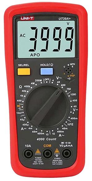 Multimetro Digital - UNI - T UT39A+