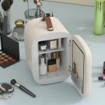 Frigorífico Pequeno de Cosméticos 4L 9V/240V para Arrefecer e Aquecer Mini Frigorífico para Beleza 20,3x26,3x28 cm Creme