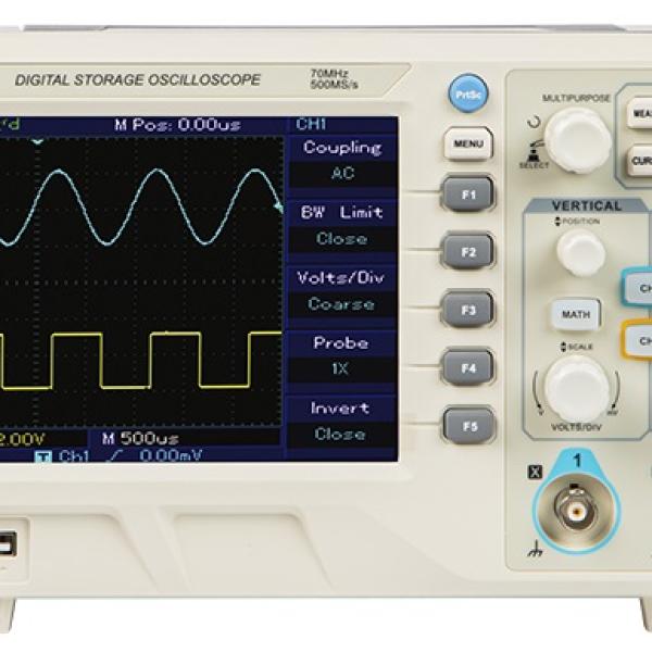 Osciloscópio Digital 70MHz 2 Canais - UNI - T