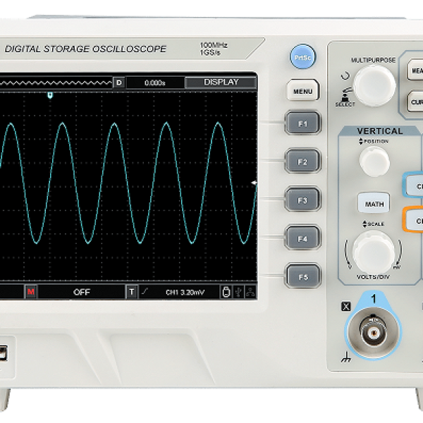 Osciloscópio Digital USB 100MHz 2 Canais - UNI - T UTD2102CEX+