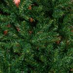Árvore de Natal Artificial 210cm com 865 Ramos Ecológicos Decoração de Natal para Interiores Φ91x210cm Verde