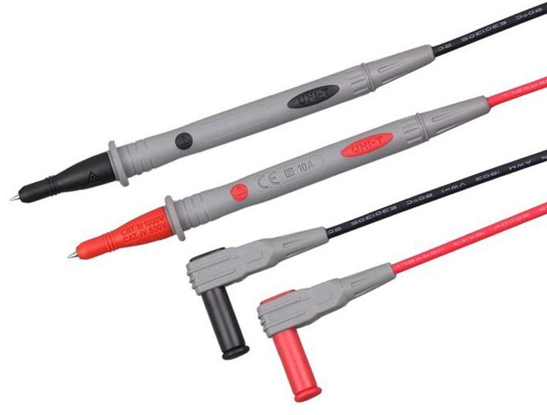 Pontas de Prova Ø4mm 10A p/ Instrumentos de Medida Profissionais - UNI - T UT - L27