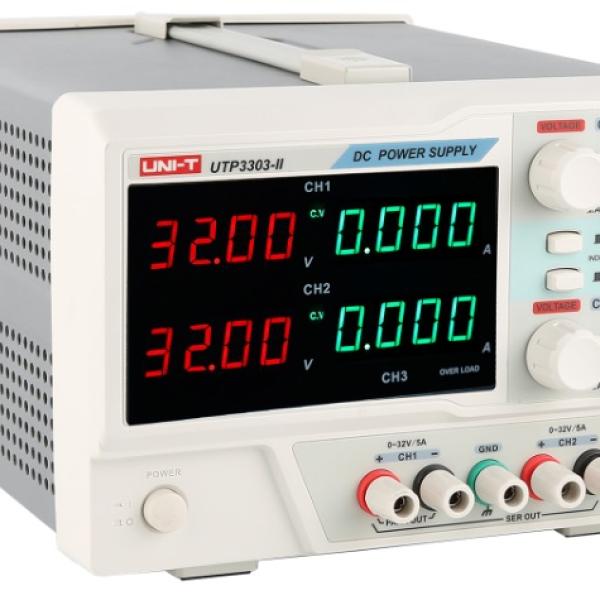 Fonte Alimentação Digital Multi - Canal (3x) Regulável 0~32V 0~3A - UNI - T UTP3303 - II