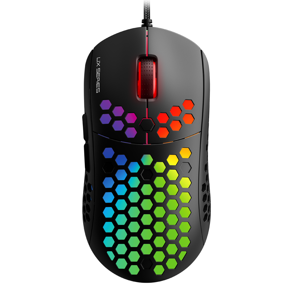 Rato Gaming Hive UX2 12000dpi RGB (Preto) - FANTECH