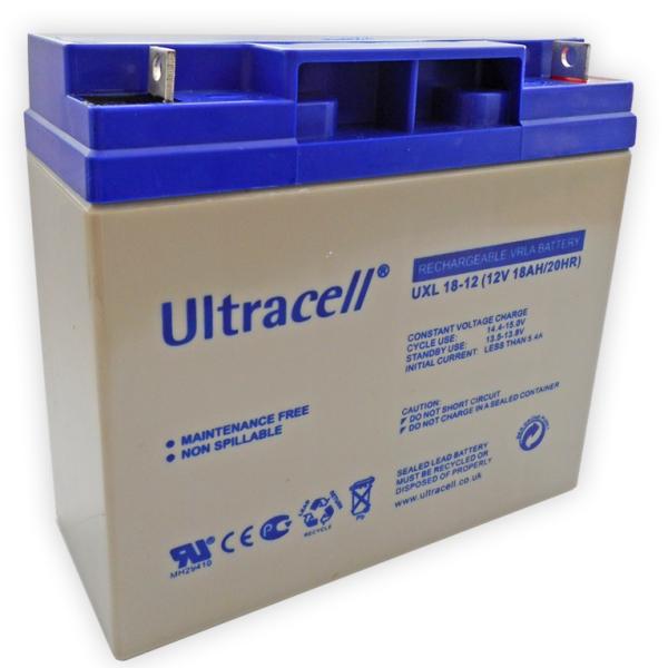 Bateria Longa Duração 12V 18Ah (181 x 77 x 167 mm) - Ultracell