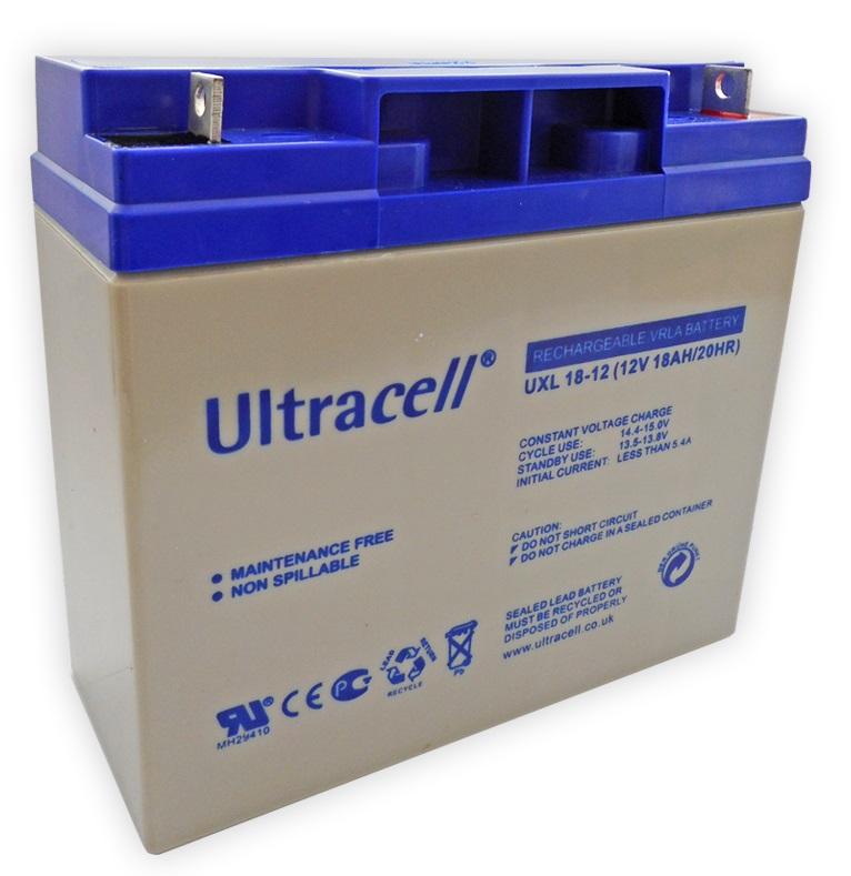 Bateria Longa Duração 12V 18Ah (181 x 77 x 167 mm) - Ultracell