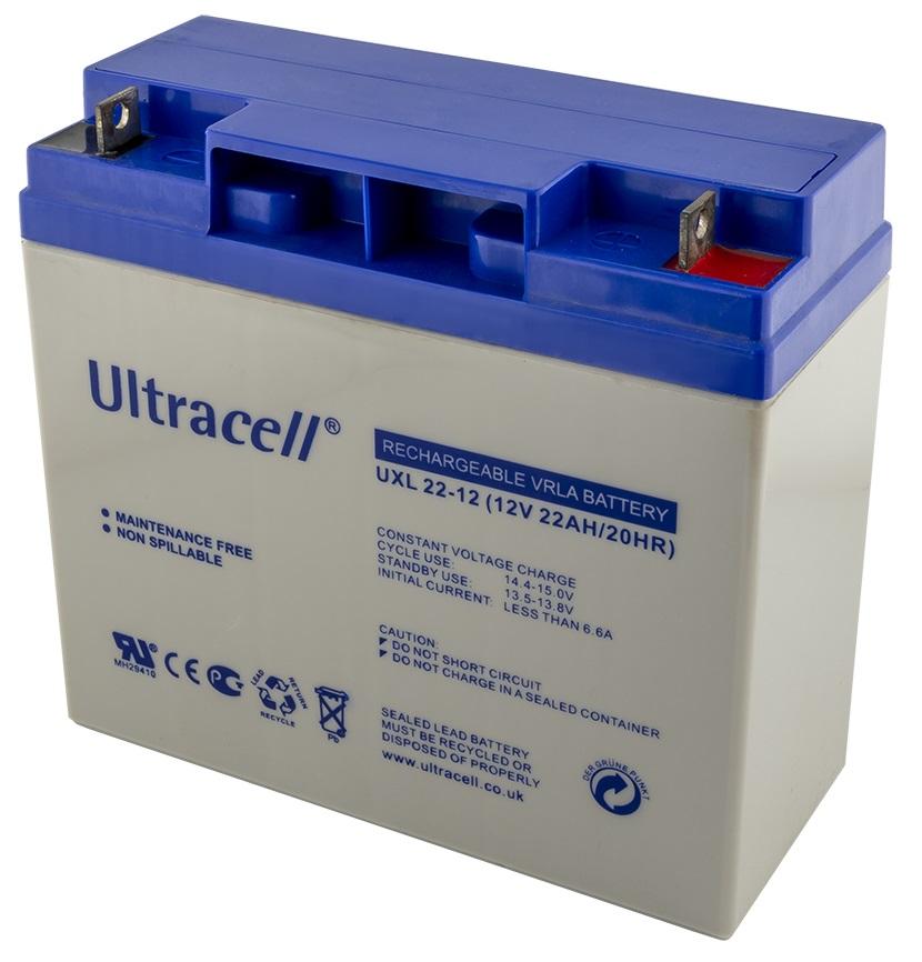 Bateria Longa Duração 12V 22Ah (181 x 77 x 167 mm) - Ultracell