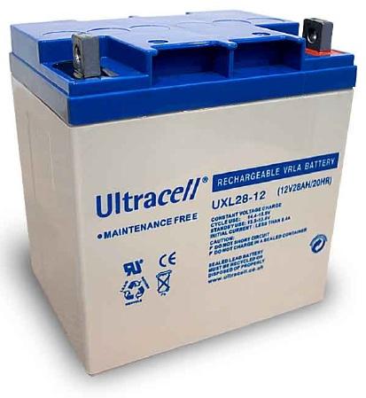 Bateria Longa Duração 12V 28Ah (165 x 126 x 175 mm) - Ultracell