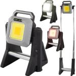 Projector LED COB 2700~6500K + Luz Emergência 3000Lm Telesópico Recarregável USB (IP65)