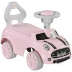 Carro Andador para Bebés de 18 - 36 Meses Carro Andador com Volante Buzina e Sistema Anti - Tombo 53x25x35 cm Rosa
