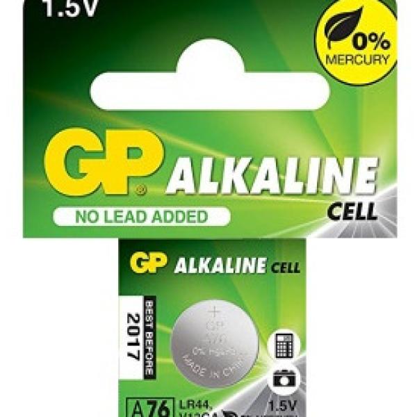 Pilha Alcalina 1,5V LR44/AG13/V13GA/A76 - GP