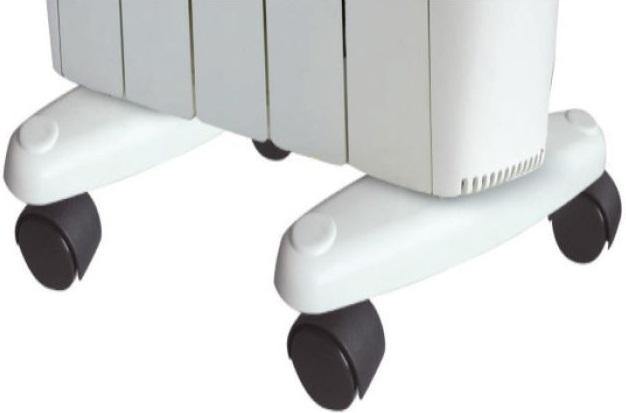 Kit de Rodas Siena p/ Radiadores (Branco) - COINTRA