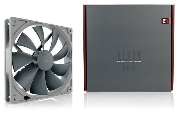 Ventoinha 1500RPM 140mm (Preta) - NOCTUA