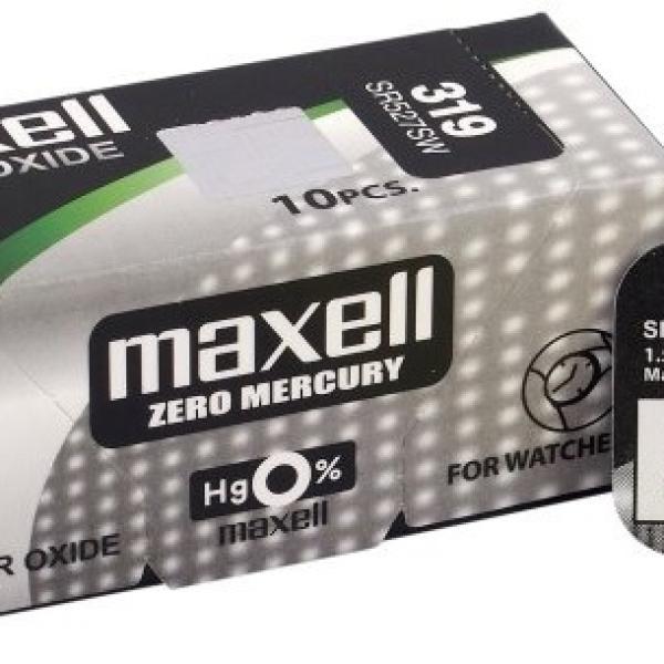 Pilha V319/SR527SW 1,5V - MAXELL