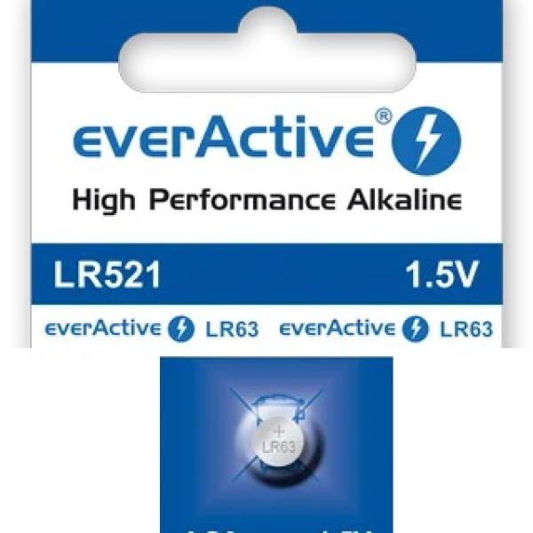 Pilha V379/SR521SW/SR521SW/AG0 1,55V - everActive
