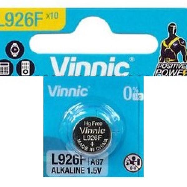 Pilha V399/V395/SR926SW/AG7/L926F 1,55V - VINNIC