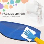 Conjunto de Pedras de Equilíbrio Empilháveis para Crianças de 5 Peças com Forma de Joaninha e Antiderrapantes Multicolor