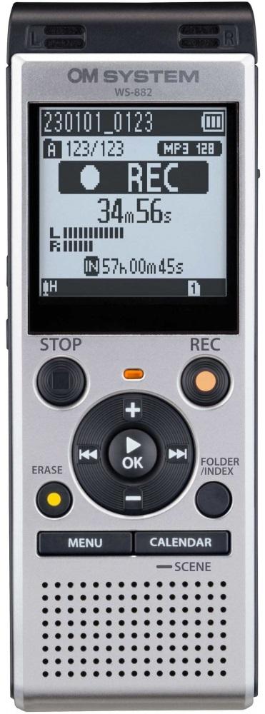 Gravador de Voz 4GB WS - 882 (Prateado) - OLYMPUS